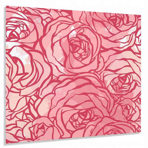 Tvrzený Panel 4mm 70x60cm Dekorativní Ochranný Lacobel Do Kuchyně