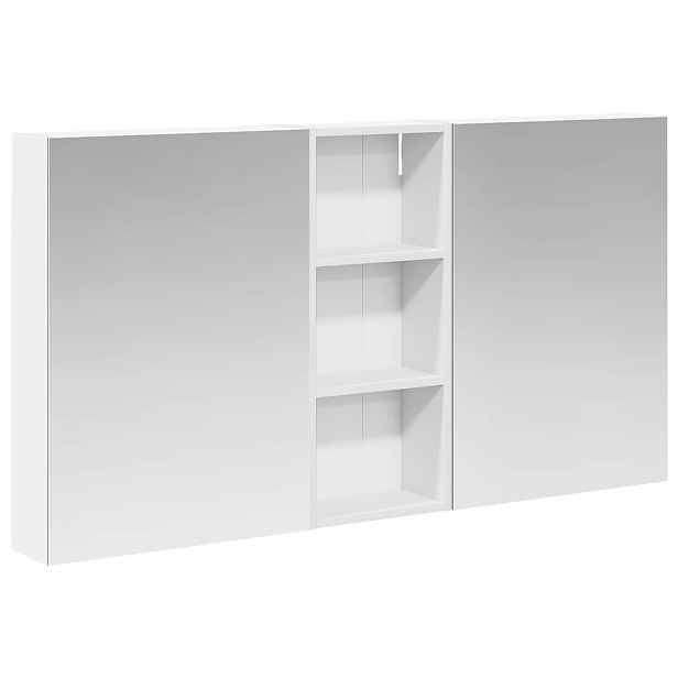 vidaXL Sada koupelnových skříněk 3 ks 130 x 14,5 x 70 cm
