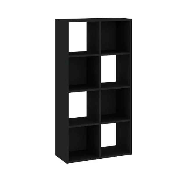 Casarredo Regál vysoký 8P CARINO - černá