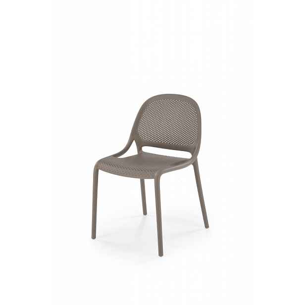 Stohovatelná jídelní židle K532 Halmar Khaki