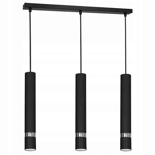 Trojitá závěsná lampa na trubkové liště Reno 9495 Luminex