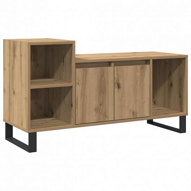 vidaXL TV skříňka dub artisan 100 x 35 x 55 cm kompozitní dřevo