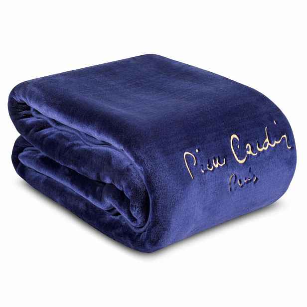 Koc Pierre Cardin 160 x 220 cm teplý měkký potah na postel, tlustý gauč