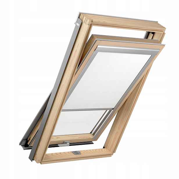 Termo Roleta na okna RoofLITE+ Dakstra Dakea Velux Fakro 78x140 M8A bílá