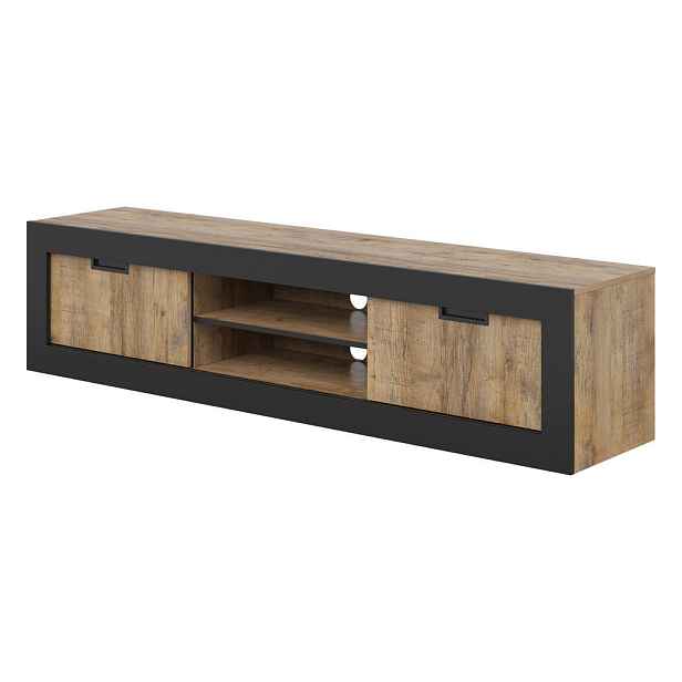 MASSENO TV STOLEK DAVOR, 180/42/40 cm, dekor dub