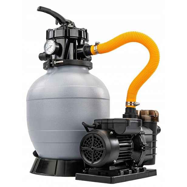 Písková pumpa do bazénu PM-PPDB-400J 10 000 l/h, křemenné filtrační kuličky