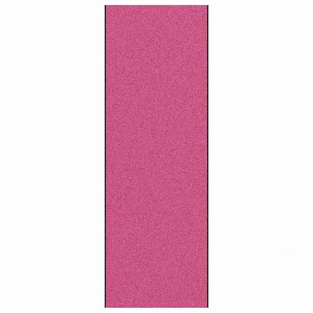vidaXL Rohož Růžová a černá 120 x 350 cm 100% polyamid
