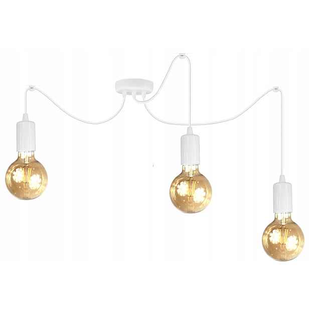 Závěsná stropní lampa Pavouk 3 lustr 3xE27 Loft stropní lampy do obývacího pokoje