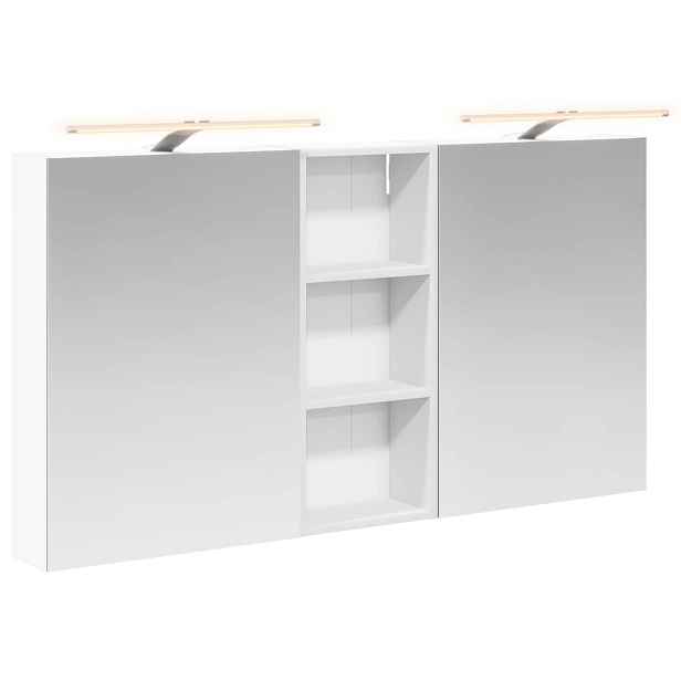 vidaXL Sada koupelnových skříněk 3 ks 130 x 14,5 x 70 cm