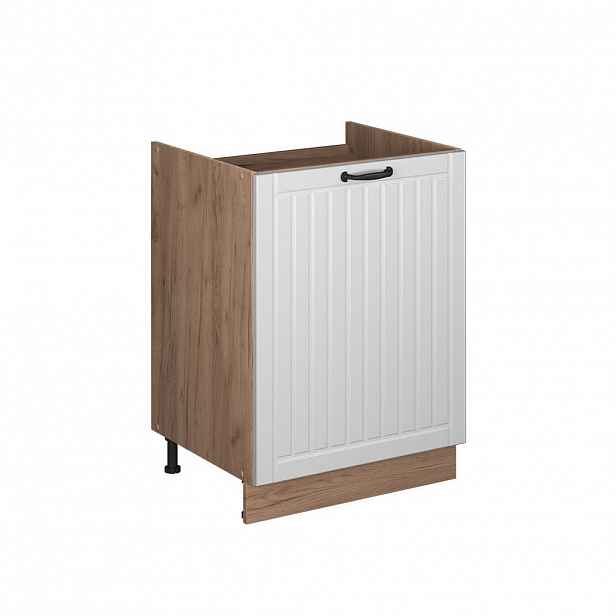 Vicco SKŘÍŇKA POD DŘEZ Fame-Line, Bílý venkovský dům/Zlatý mocný dub, 60 cm