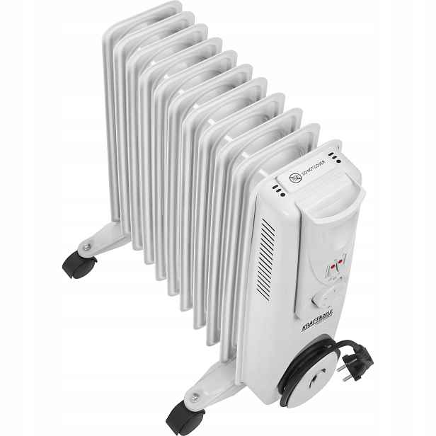 Elektrický Olejový Radiátor S Termostatem 1000/1500/2500 W