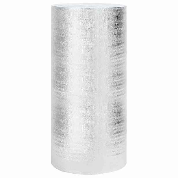vidaXL Reflexní fólie za radiátor Stříbrná 15 x 1 m Polyethylen