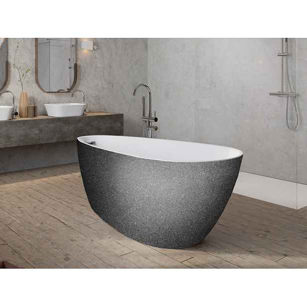 BESCO Olsen Spa  GOYA VANGOYAA160G3 - Volně stojící vana GOYA A-LINE Glam - grafitová