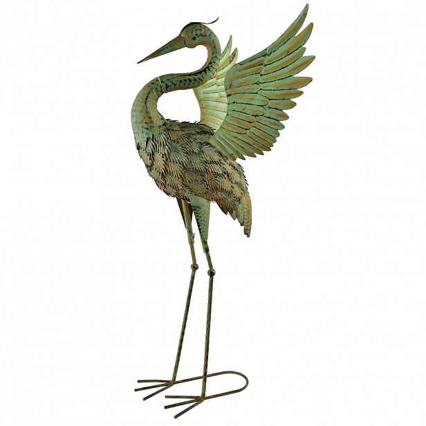 Mondex FIGURA, kov, zelená, 45 x 36 x 85 cm