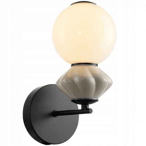 Nástěnná Led lampa 3000K černá do obývacího pokoje, ložnice, čtení Balos