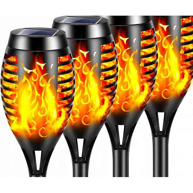 Solární Zahradní Lampa Led 4KS Válcová