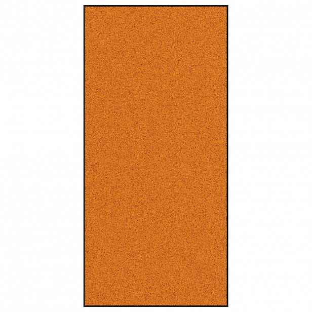 vidaXL Rohož Oranžová a Černá 120 x 250 cm 100% polyamid