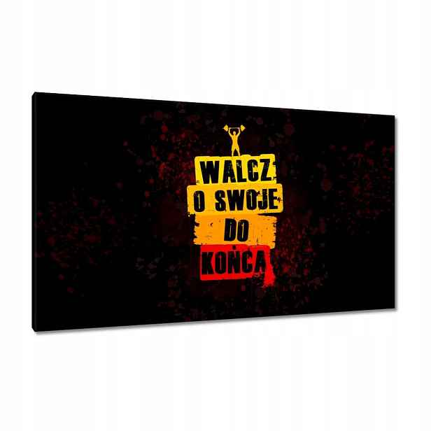Obrazy 120x70 Bojuj o své až do konce
