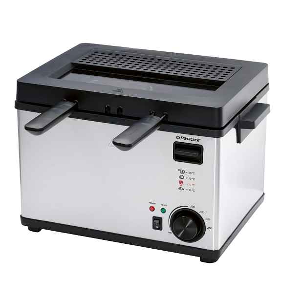 Silvercrest® Fritéza z nerezové oceli Sef3 2000 C5