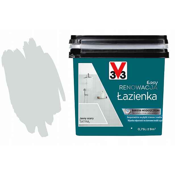 3V3 Barva Akryl Eko Vodní Kafli Pvc Rychlá Obnova Boazerie Ceramic 0.75L