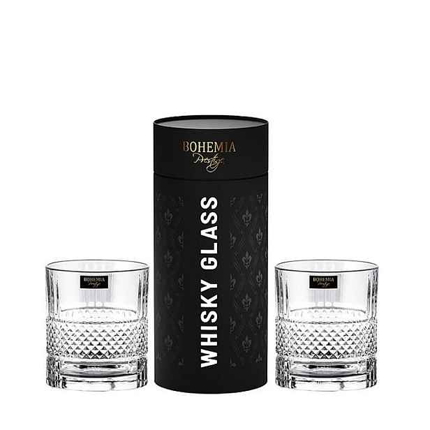 sklen. 340ml, 2ks, BOHEMIA PR. ELEGANTE, whisky, DB