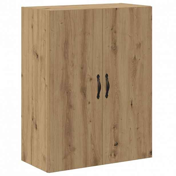vidaXL Nástěnná skříňka dub artisan 69,5 x 34 x 90 cm kompozitní dřevo