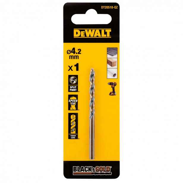 DeWALT - Vrták do kovu 4,2x75 mm DT20518