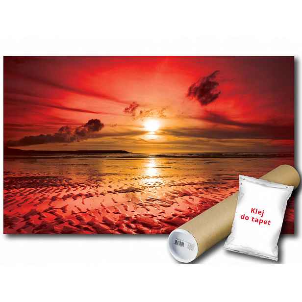Fototapeta Západ Na Pláži 7A F2XL 312x219 F263