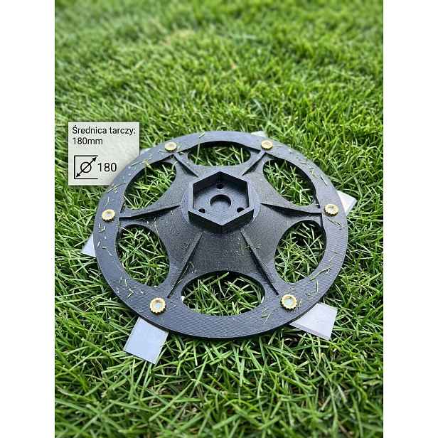 Kotouč 180 mm +nože oboustranné x6 pro robota Worx série L karbon