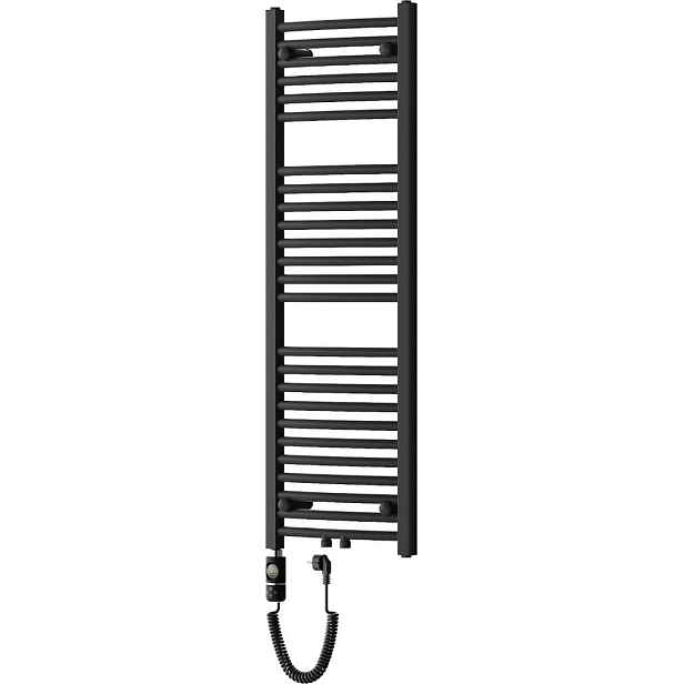 MEXEN - Ares radiátor + topná tyč 1200 x 400 mm, 600 W, černá W102-1200-400-2600-70