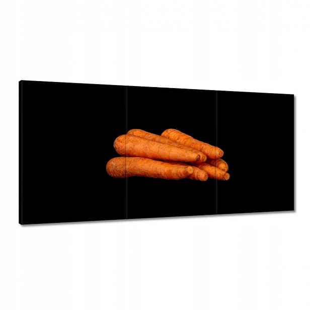 Obrazy 180x90 Oranžové mrkve