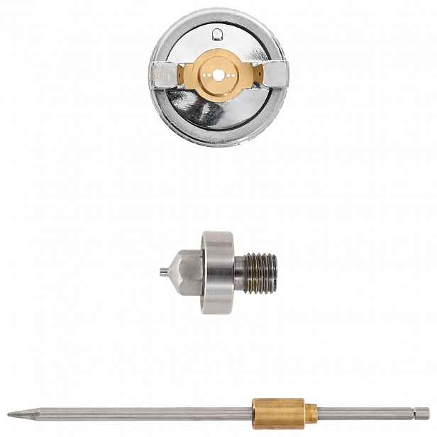 vidaXL HVLP stříkací pistole s tryskou Tryska 0,8 mm Stříbrná
