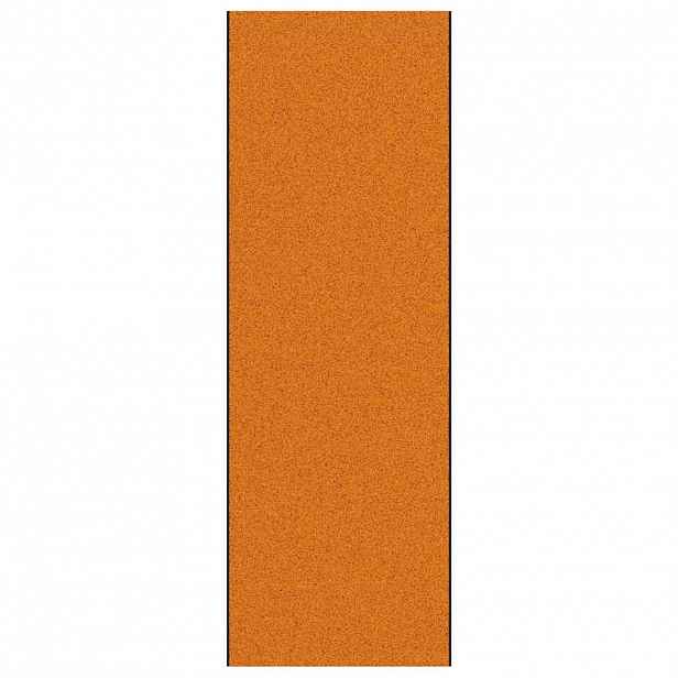 vidaXL Rohož Oranžová a Černá 120 x 350 cm 100% polyamid