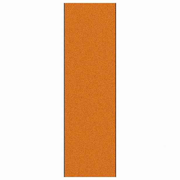 vidaXL Rohož Oranžová a Černá 120 x 400 cm 100% polyamid