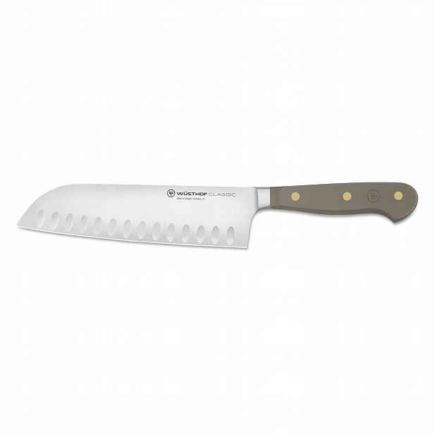 Wusthof Classic Colour Nůž Santoku 17/30,3 cm šedý Ústřice