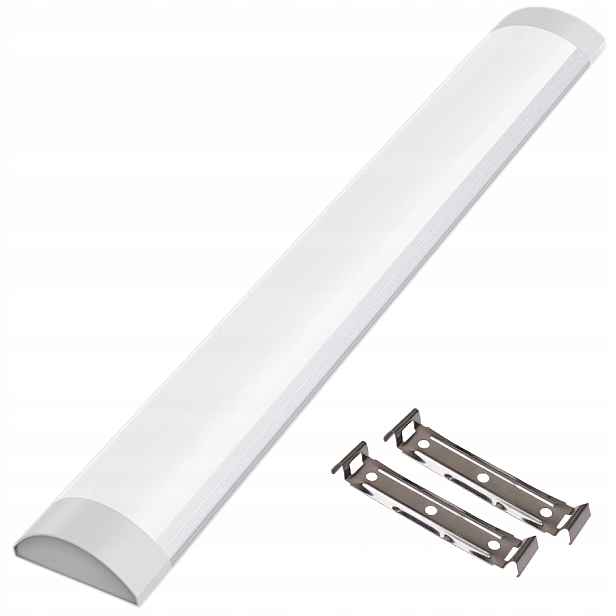 10 X Led Lampa 120 CM Na Omítku Do Garáže 6500K 36W Výkonná Stropní Svítidlo Lampa