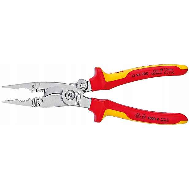 6-ti funkční kleště Vde s aretací Knipex [13 96 200]