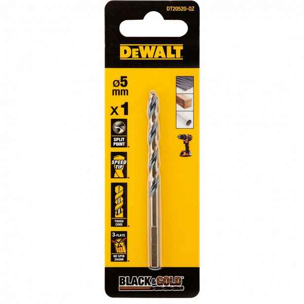 DeWALT - Vrták do kovu 5x86 mm DT20520