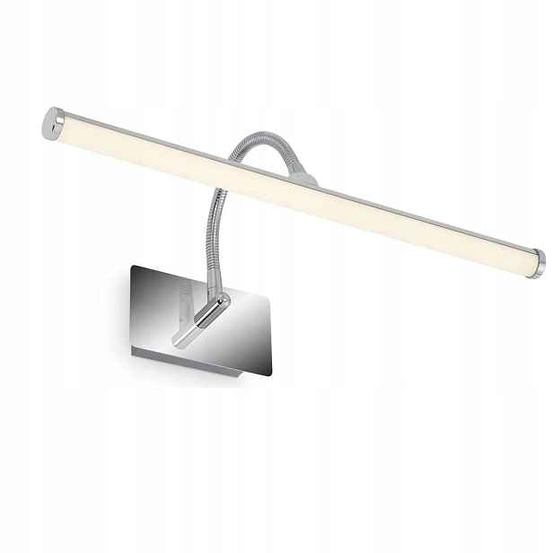 Koupelnové nástěnné svítidlo Nad zrcadlo Led 5,5W Chrom Koupelnová lampa Teplá barva