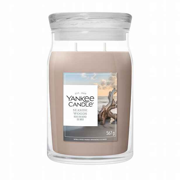 Velká vonná svíčka Yankee Candle Seaside Woods