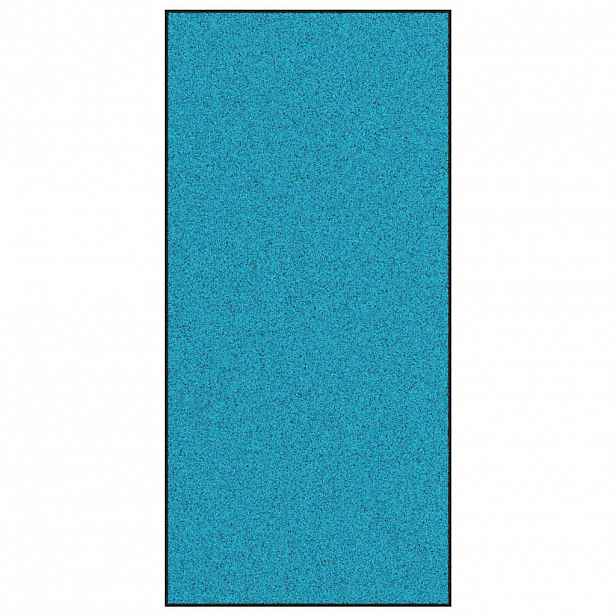 vidaXL Rohož Cyan a Černá 120 x 250 cm 100% polyamid