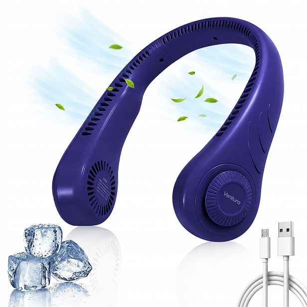 Ventilátor na krk Větrník Bezdrátová klimatizace Ventura 2200 mAh 10 h