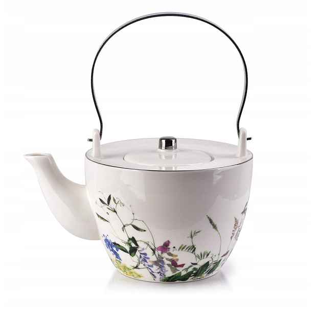 Porcelánový džbán Elfique 0.9 l na kávu a čaj