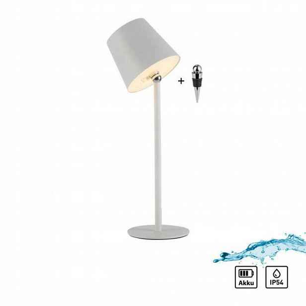 Stolní lampa Zuma Line Boteria bílá 2,5 W