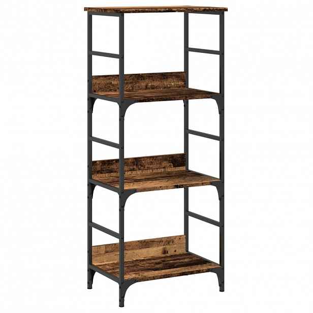 vidaXL Knihovna old wood 50 x 33 x 117,5 cm kompozitní dřevo