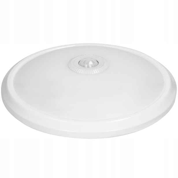Adviti Svítidlo Stropní Svítidlo Led Zonda Nouzový modul 12W/1,2W Snímač pohybu Bílý