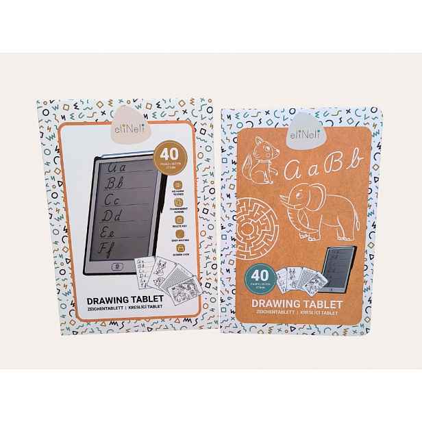 eliNeli Kreslící tablet s 20 šablonami