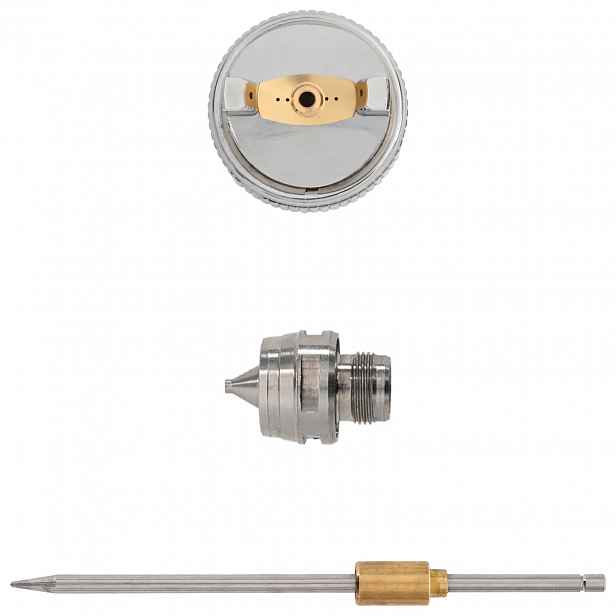 vidaXL HVLP stříkací pistole s tryskou Tryska 1,4 mm Stříbrná