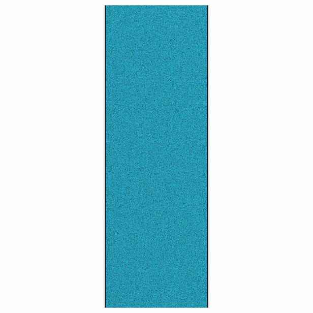 vidaXL Rohož Cyan a Černá 120 x 350 cm 100% polyamid