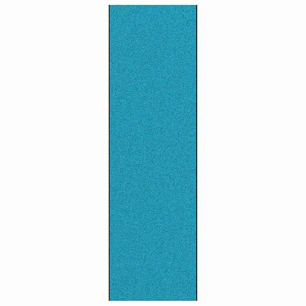 vidaXL Rohož Jiný Cyan a Černá 120 x 400 cm Polyamid a PVC